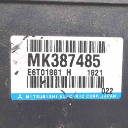 MK387485 Centralina modulo Ecu motore Mitsubishi Pajero 3.2d DID V60 4x4 4M41 2001-03
