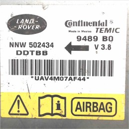 NNW502434 Centralina modulo ECU airbag Land Rover Range Rover Sport 2.7d V6 4x4 2005-13