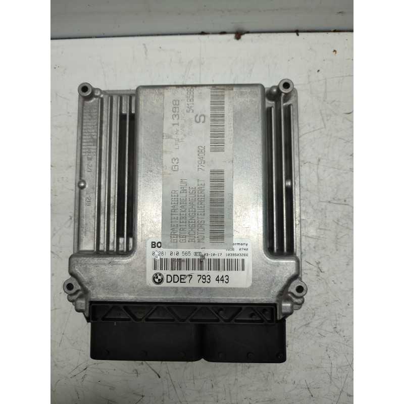 7793443 CENTRALINA MOTORE BMW E46 320 DIESEL 16V BOSCH 0281010565 DDE 7793443