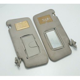Coppia alette parasole pantine sx dx Suzuki Grand Vitara MK2 2005-15 destra sinistra